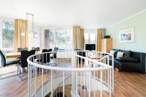 Posezení v ubytování Wohnpark am Mühlenteich - Appartement 27