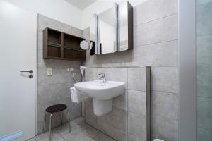 Koupelna v ubytování Wohnpark am Mühlenteich - Appartement 24 + 26 fotografií