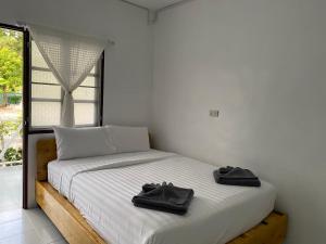 Postel nebo postele na pokoji v ubytování White house bailan resort