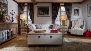 Posezení v ubytování Hotel Olden
