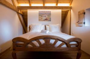 Postel nebo postele na pokoji v ubytování Hotel Olden