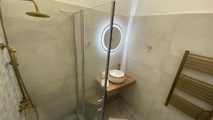 Kúpeľňa v ubytovaní Patras Golden Suite