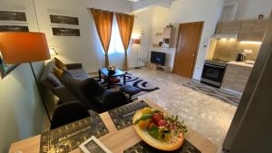 Kuchyňa alebo kuchynka v ubytovaní Patras Golden Suite