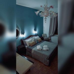 Posezení v ubytování B&B Sole e Luna