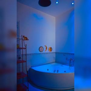 Koupelna v ubytování B&B Sole e Luna