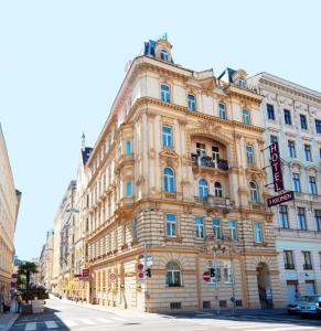 Das Gebäude in dem sich das Hotel befindet