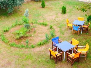 Vonkajšia záhrada v ubytovaní Blue Sky Villas