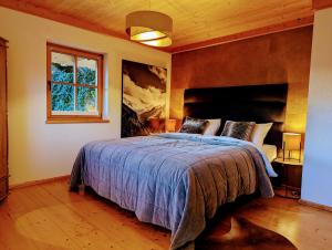 Postel nebo postele na pokoji v ubytování Chalet Sonnberg