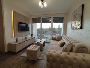 A seating area at Modessa
