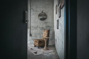 Posezení v ubytování Yanbaru Hostel