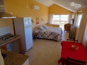 Η κουζίνα ή μικρή κουζίνα στο Hotel Aquarella