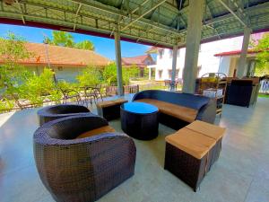 Posezení v ubytování Nakasang Paradise Hotel
