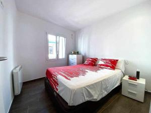 Postel nebo postele na pokoji v ubytování Apartamento exclusivo en primera línea de mar