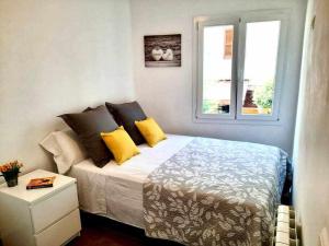 Postel nebo postele na pokoji v ubytování Apartamento exclusivo en primera línea de mar