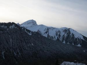 Vista general de una montaña o vista desde el departamento
