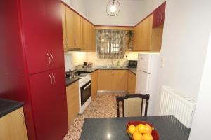 Kuchyňa alebo kuchynka v ubytovaní Bratis House Athens