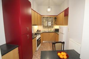 Kuchyňa alebo kuchynka v ubytovaní Bratis House Athens