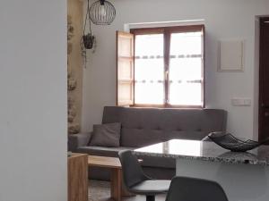 Posezení v ubytování El APARTAMENTUCO