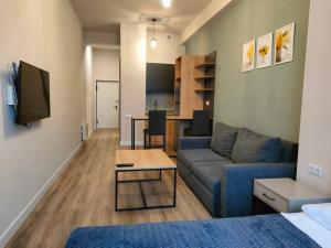 TV a/nebo společenská místnost v ubytování Tsaghkadzor Kechi Apartment 136