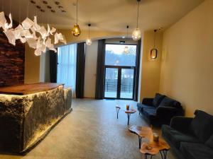 Posezení v ubytování Tsaghkadzor Kechi Apartment 136
