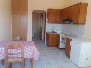 A kitchen or kitchenette at Irini's Appartment 2