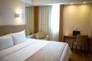 Letto o letti in una camera di Linhares Design Hotel