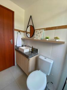 Kupatilo u objektu Ap 1 quarto e varanda em Ipiabas +8 fotografija