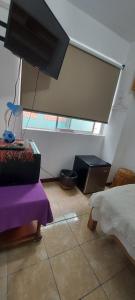 TV a/nebo společenská místnost v ubytování Private Cozy room with batroom in Miraflores