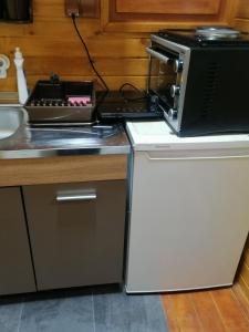 Eldhús eða eldhúskrókur á Vila NATAŠA