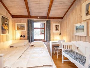 Postel nebo postele na pokoji v ubytování Seaside Escape at Napstjert - By Traum Ferienwohnungen