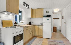 Η κουζίνα ή μικρή κουζίνα στο 3 Bedroom Gorgeous Home In Strandby