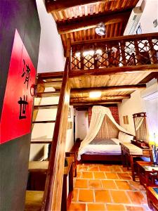 Posezení v ubytování Grace Homestay