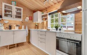 Η κουζίνα ή μικρή κουζίνα στο 3 Bedroom Cozy Home In Børkop