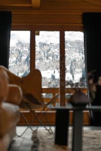 Posezení v ubytování VILLA HUNDERT Boutique Mountainscape