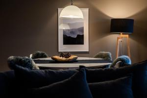 Posezení v ubytování VILLA HUNDERT Boutique Mountainscape