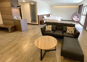 Posezení v ubytování Long Fu Hotel