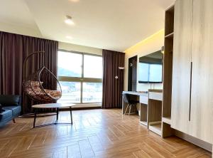 Posezení v ubytování Long Fu Hotel