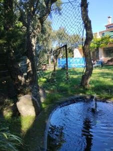 A garden outside Casa adossada de camp prop de la Costa Brava