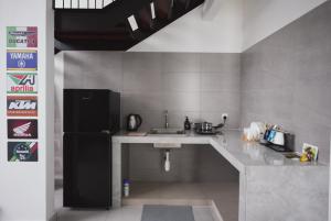 Dapur atau dapur kecil di Loft Style Duplex w/ Ultimate lakeview @ Sawtelle