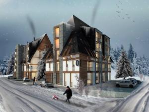 Borovi snovi Divčibare durante l'inverno