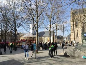Goście zatrzymujący się w obiekcie Studio cosy en plein centre historique de Rennes