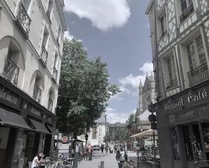 Goście zatrzymujący się w obiekcie Studio cosy en plein centre historique de Rennes