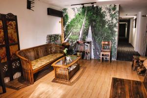 Posezení v ubytování Rain Forest Hotel