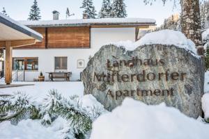 Apartment Mitterdorfer v zimě