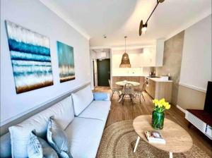 Posezení v ubytování Luksusowy Apartament Niechorze 122