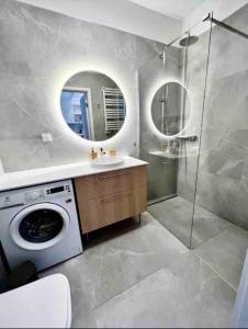 Koupelna v ubytování Luksusowy Apartament Niechorze 122