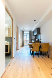 Kuchyň nebo kuchyňský kout v ubytování Residence Kugler