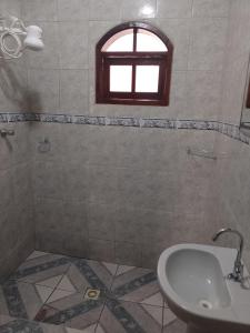 Kylpyhuone majoituspaikassa Cantinho da Isa