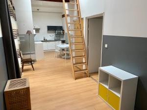 Η κουζίνα ή μικρή κουζίνα στο Residences De Chartres +14 φωτογραφίες
