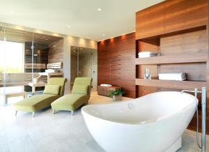 Ruang duduk di Geinberg5 Private Spa Villas